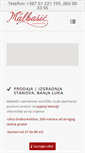 Mobile Screenshot of malbasic-nekretnine.com